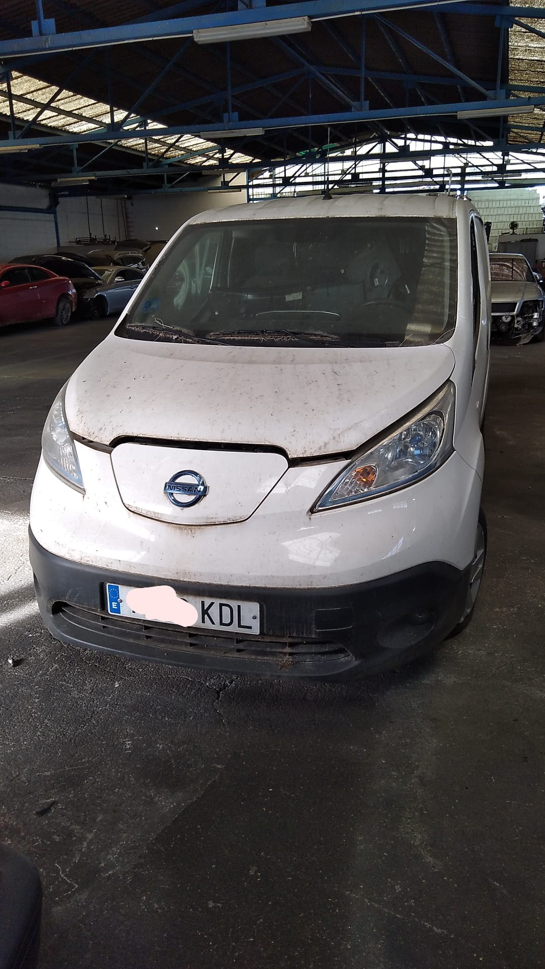 NISSAN NV200 ELECTRICA EM57 FRENTE COMPLETO MOTOR ETC