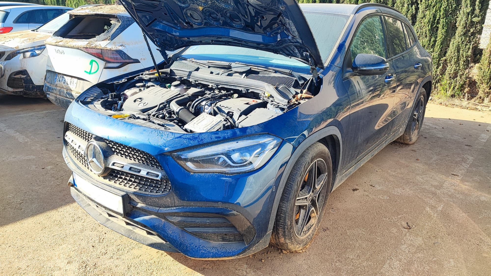 Mercedes-Benz GLA-Clase Mercedes Gla 250e del 2020 por inundacion