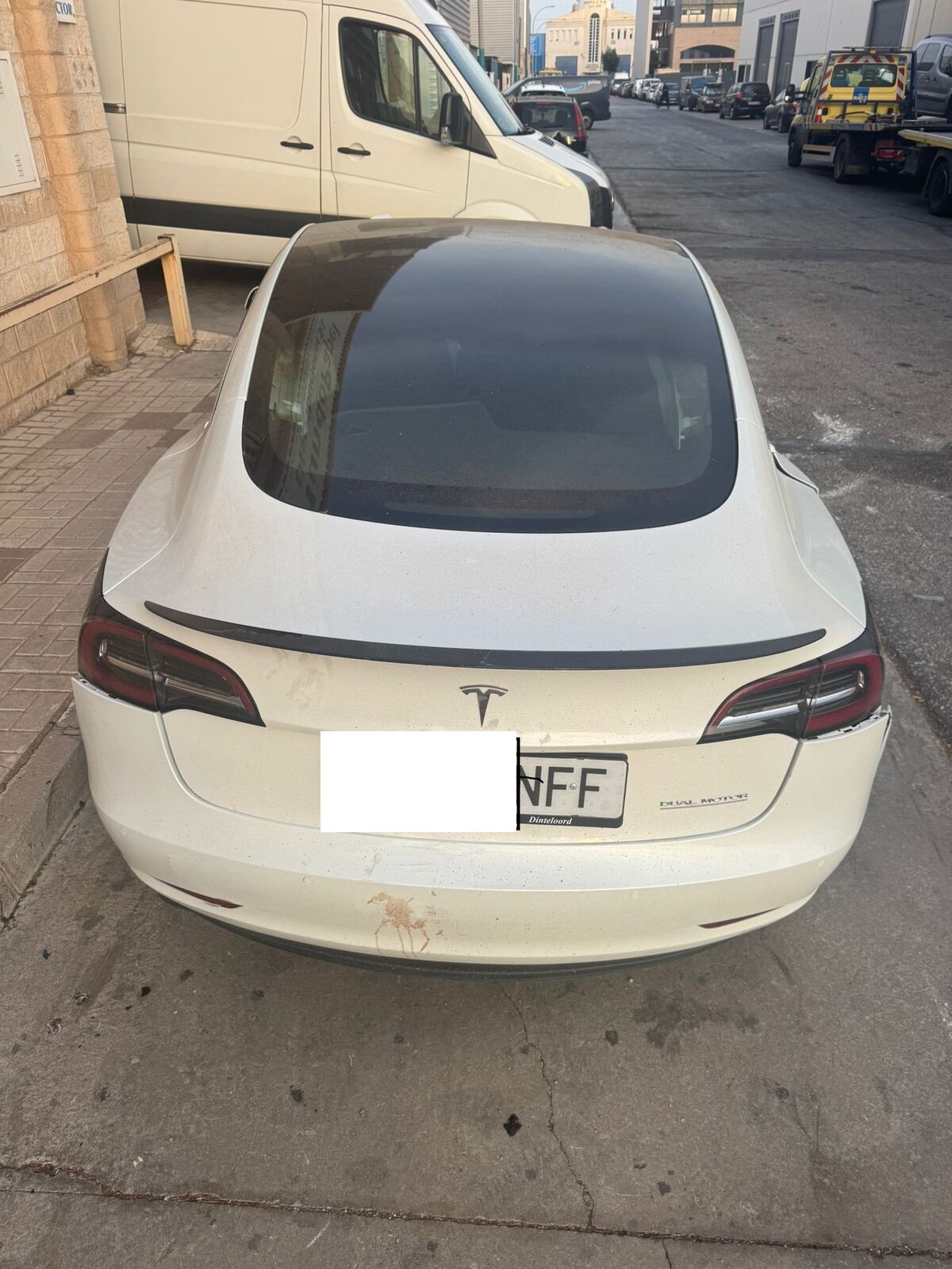 TESLA MODEL 3 PERFORMANCE SINIESTRADO , BATERIA  AL 96%