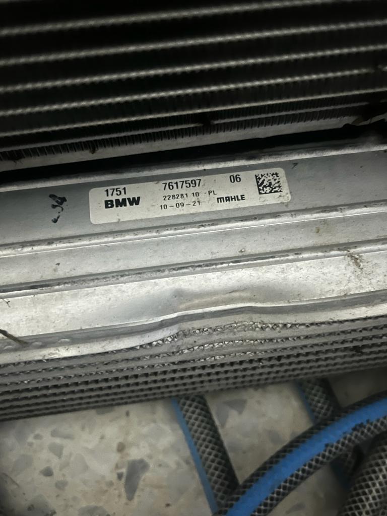 radiadores f40 bmw
