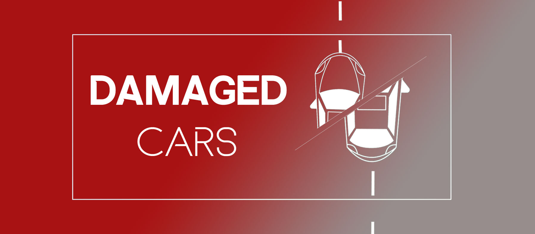 Damaged cars .