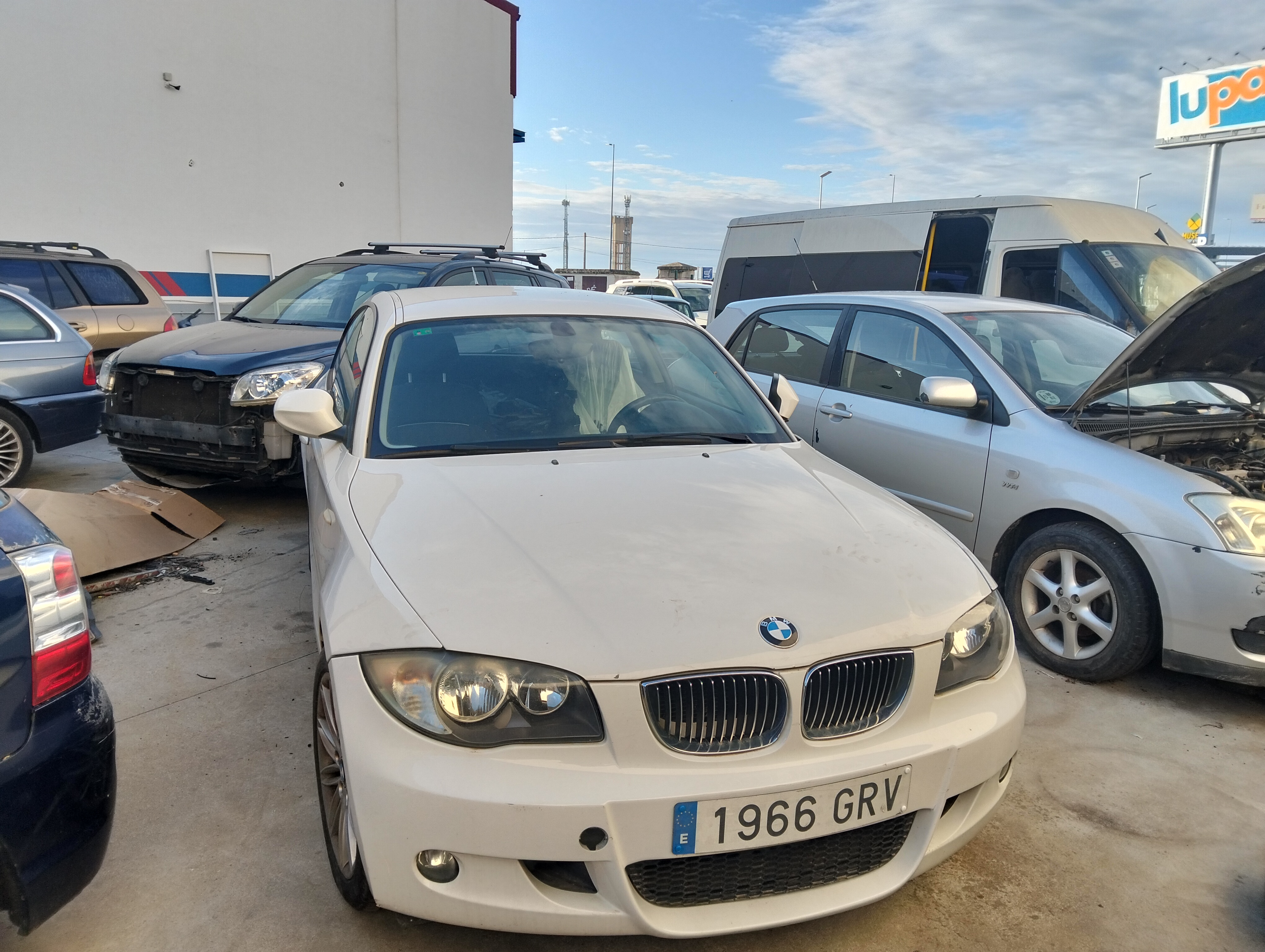 BMW serie1 con motor mal