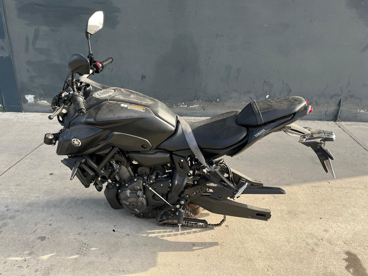 Yamaha MT-07 2021 - Chasis y motor